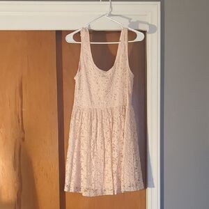 Adam Levine Collection Lace Mini Dress - Light Pink